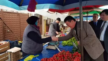 DP Adayı Orhan Alper'e Sevgi Gösterisi