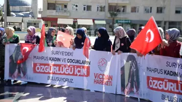 Suriyeli Tutsak Kadınlar İçin Bir Araya Geldiler