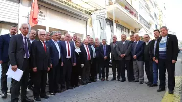 Başkan Özakcan, Efeler Ziraat Odası'nı Ziyaret Etti