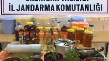 Erzincan'da Sahte İçki Operasyonu