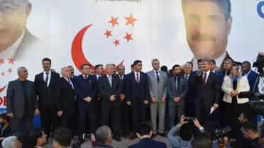 Reşit Alkan'ın Seçim İrtibat Bürosu Açıldı