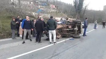 Fatsa'da Patpat Kazası: 1 Yaralı