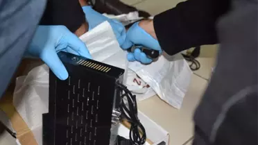 Uydu Alıcılarından Çıkan Uyuşturucu Polisi Bile Şaşkına Çevirdi
