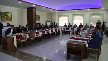 Silopi Müftüsü Elçi'ye Veda Yemeği