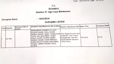 Sözcü Çalışanlarının Fetö Davasının Görülmesine Devam Edildi