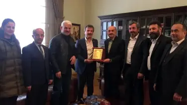 Müezzinoğlu'ndan Başkan Çelik'e Ziyaret