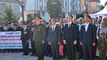 Çanakkale Zaferi'nin 104. Yılı Çerkezköy'de Kutlandı