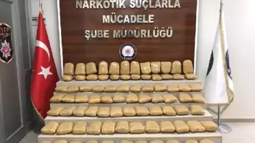 Van'da Tren Raylarında 109 Kilo 110 Gram Esrar Ele Geçirildi
