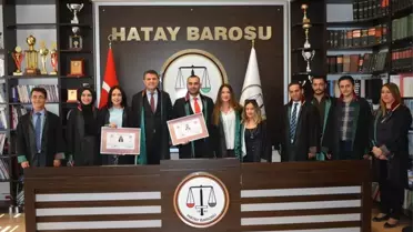 Hatay Barosu'na 2 Yeni Avukat Daha Katıldı