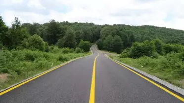Ordu Yollarına 353 Km Çizgi Çizildi