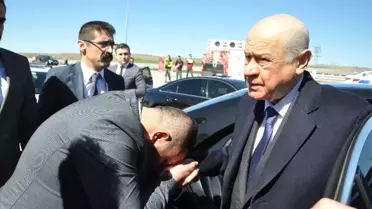 Devlet Bahçeli Sungurlu'da Karşılandı