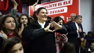 Özlem Çerçioğlu'ndan Bozdoğan'da Miting Gibi Açılış