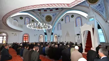Ahi Evren Camisi İbadete Açıldı