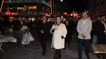 AK Parti'li Türkmen, Oyun Salonlarını Ziyaret Etti