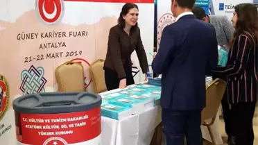 Atatürk Kültür Merkezi Başkanlığı Güney Kariyer Fuarı'nda