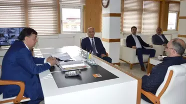 Havza Belediye Başkanı İkiz'e Taziye Ziyareti