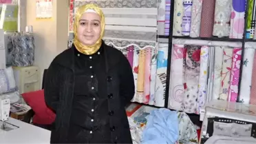 Kendi İşinin Patronu Oldu, Şimdi Avrupa'ya Tül Perde Dikiyor