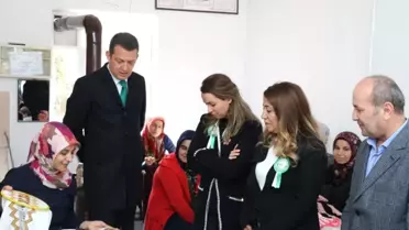 Ürkmezer, Turistik ve Hediyelik Eşya Yapım Kursunu Ziyaret Etti