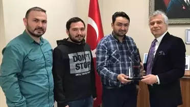 Dekan Türkmen Başarılı Öğrencileri Ağırladı