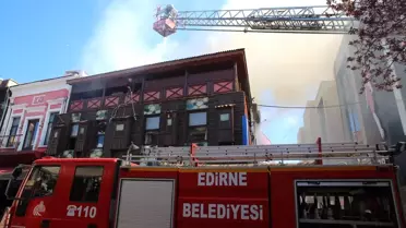 Edirne'de Ev Yangını: 1 Ölü
