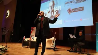 Mazhar Alanson Üniversitelilerle Buluştu