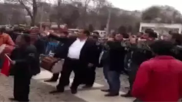 Gaziantep Adayı 100 Davulcu ve 10 Zurnacıyla Gövde Gösterisi Yaptı
