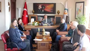 Kaymakam Arslan Yurt, 3 Ülkenin Proje Ortaklarını Ağırladı
