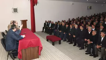 Kaymakam Türkmen, Emekli Güvenlik Korucularıyla Buluştu