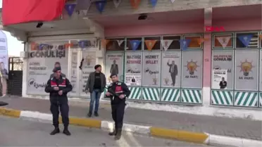 Kırklareli'de AK Parti Seçim Bürosu Kurşunlandı