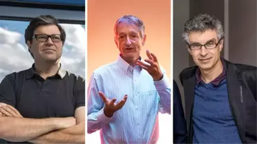Modern Yapay Zekaların Temelini Atan Üç Dâhi, Bilgisayarın Nobel'i Turing Ödülü'nü Aldı