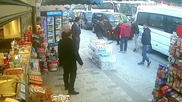Taksim'de Değnekçi Dehşeti Kamerada