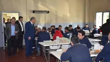 Başkan Çerçi Osb'deki İşçilerle Buluştu