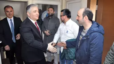 Enerji ve Tabii Kaynaklar Bakan Yardımcısı Cansız, Zonguldak'ta