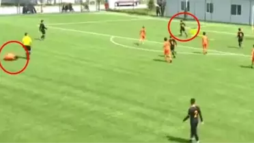 Galatasaraylı Genç Futbolcu Emirhan Kayar'dan Örnek Davranış