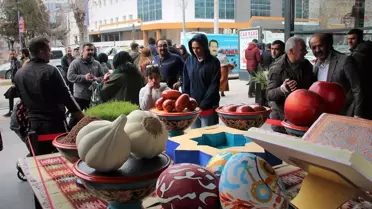 İranlı Turistlere 'Haft Sin' Sofrası Sürprizi