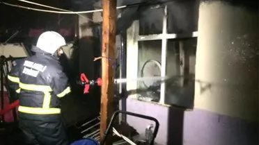 Hunharca Öldürülen Zeynep'in Katil Zanlısının Evinde Yangın