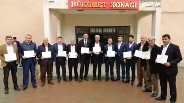 Başkan Çetinkaya Mazbatasını Aldı