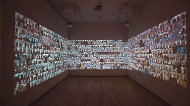 Toplam 350,000 Flickr Fotoğrafından Oluşan Sanat Eseri