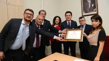 Yeni Başkan Köleoğlu, Görevi Resmen Devraldı.
