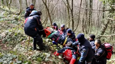 84 Personelin Katılımıyla 'Doğada Arama Kurtarma Tatbikatı' Gerçekleştirildi