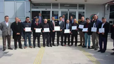 Çaybaşı Belediye Başkanı Semiz, Mazbatasını Aldı