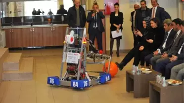 Lise Öğrencileri Gemilere Yük Taşıyacak Robot Geliştirdi