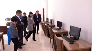 Şeyh Edebali Üniversitesi'ne Bilgisayar Salonu Açıldı