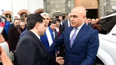 Yakutiye Belediyesi'nde Devir Teslim Töreni
