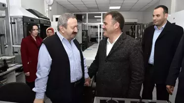 Başkan Çimen'den Teşekkür Ziyaretleri