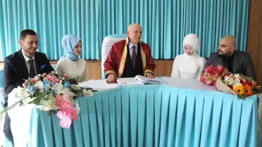 Bayburt Belediye Başkanı Pekmezci İlk Nikahını Kıydı