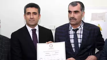 Bingöl Belediye Başkanı Arıkan, Mazbatasını Aldı