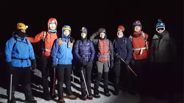 İzmirli Dağcılar Erciyes'in Zirvesine Tırmanacak