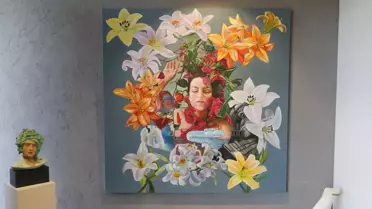 Sanatçı Nilgün Sabar'ın 'Selfie' Sergisine Büyük İlgi