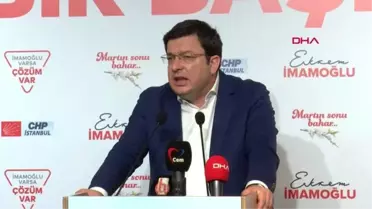 CHP'li Muharrem Erkek Sandıklara ve Demokrasiye Sahip Çıkıyoruz